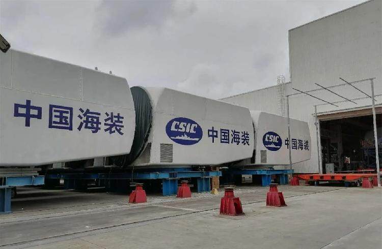 中国海装首款6.2MW海上风电机组成功下线 变桨控制系统实现自主突破
